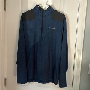 Vineyard Vines Blue and Black Pullover